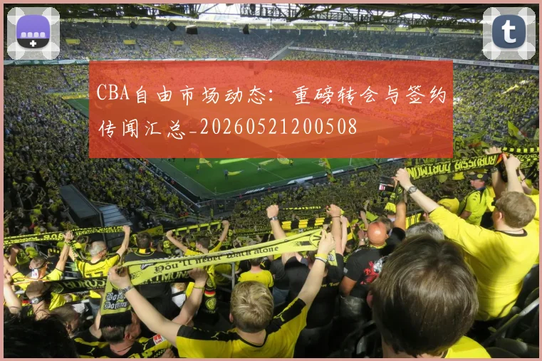 CBA自由市场动态:重磅转会与签约传闻汇总_20260521200508